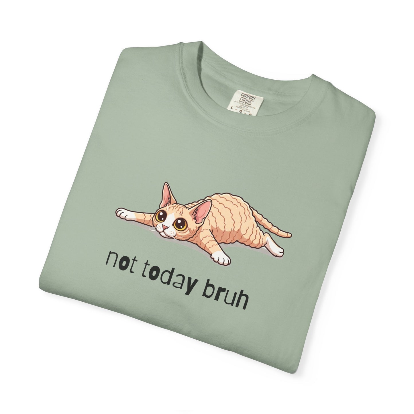 Devon Rex Not Today Bruh T-Shirt