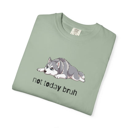 Husky Not Today Bruh T-Shirt
