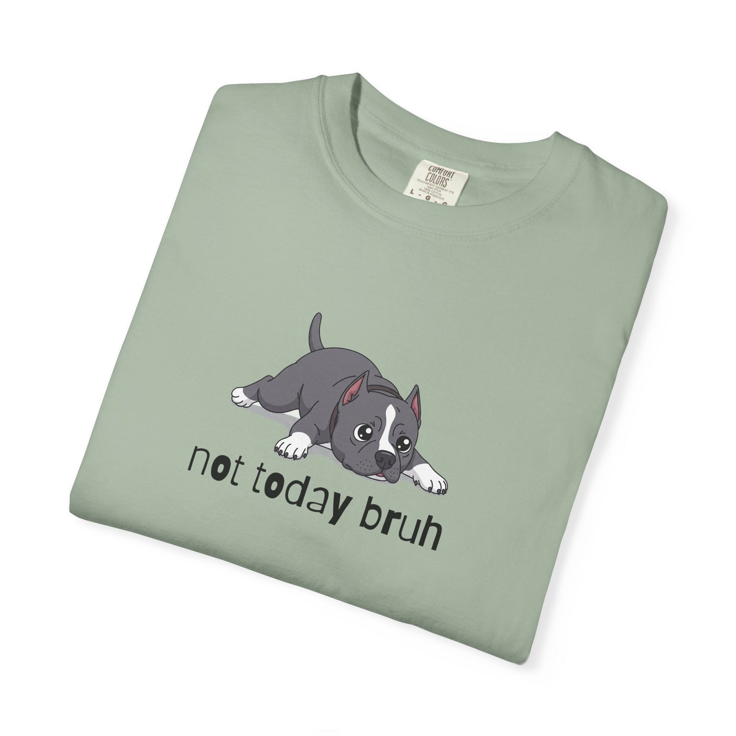 Staffy Not Today Bruh T-Shirt