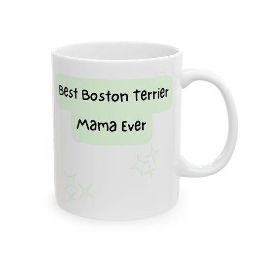 Boston Terrier Peek-a-Boo Mug | Best Boston Terrier Mama Gift