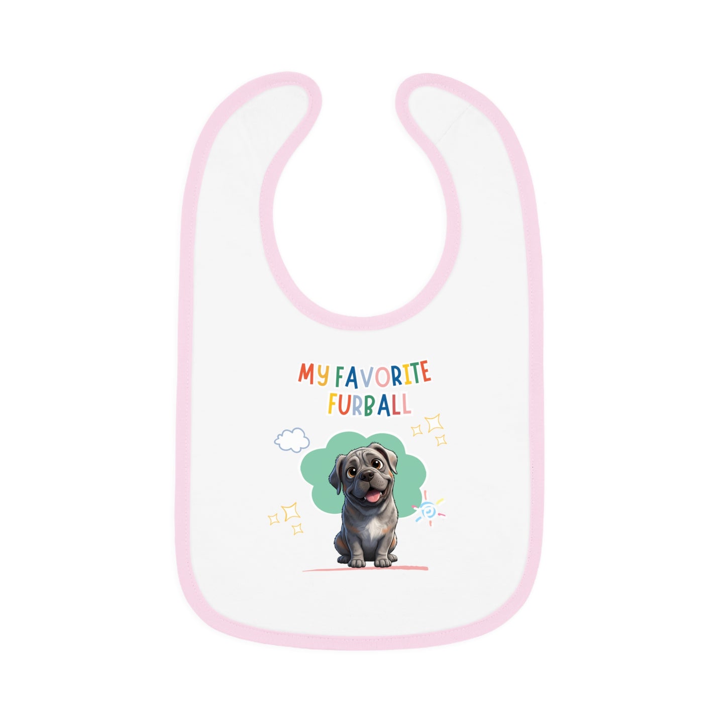 Mastiff Favorite Furball Baby Bib