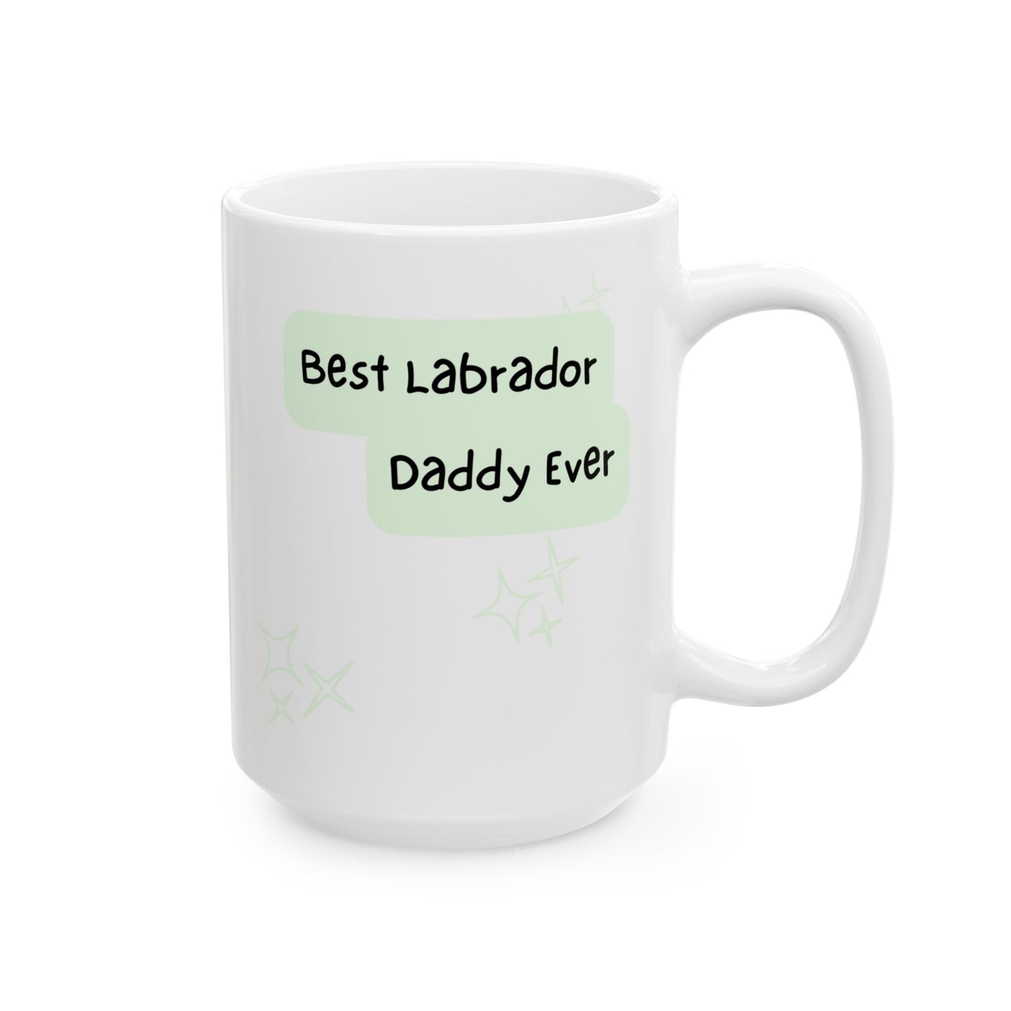 Lab Peek-a-Boo Mug | Best Labrador Retriever Daddy Gift