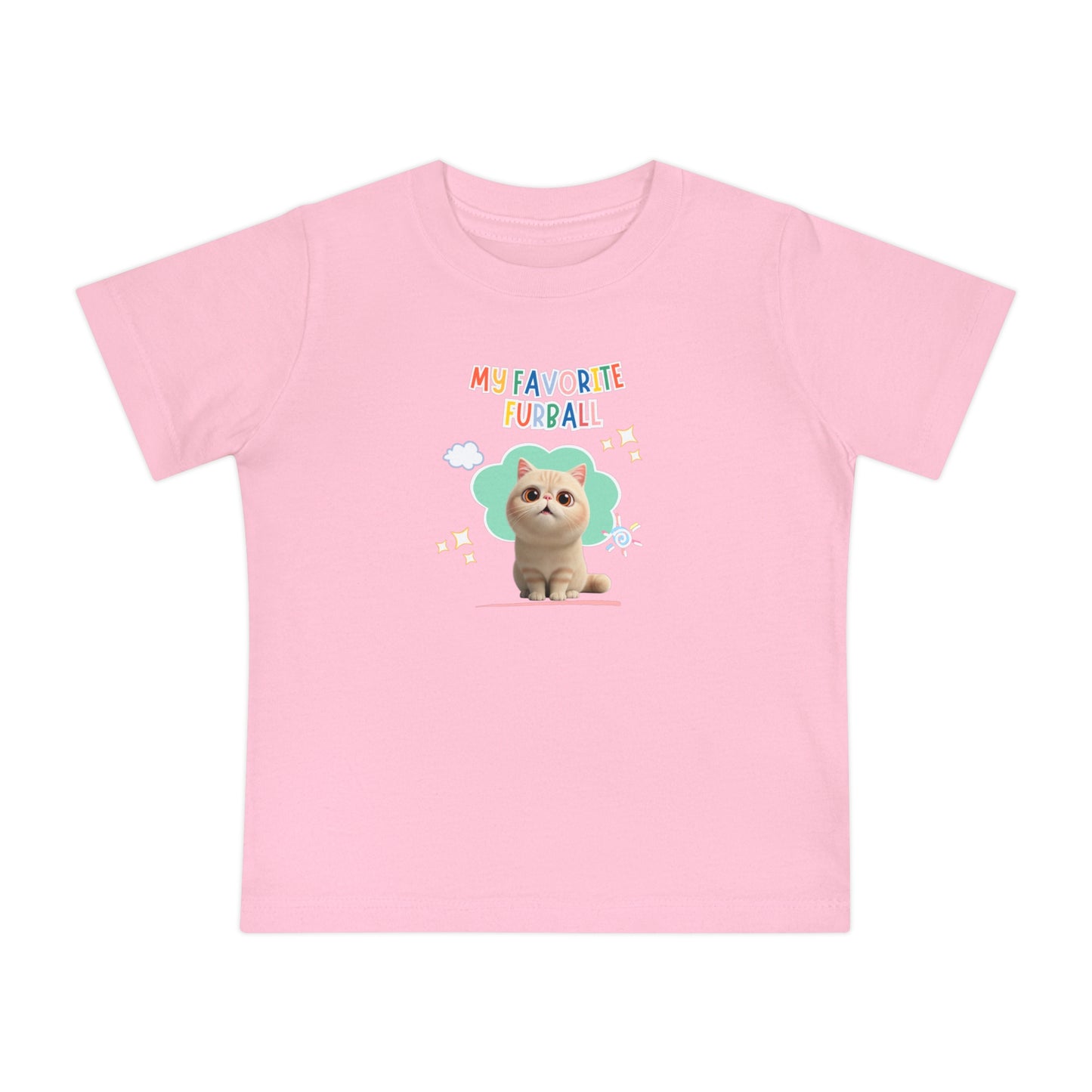 Exotic Shorthair Favorite Furball Baby Tee