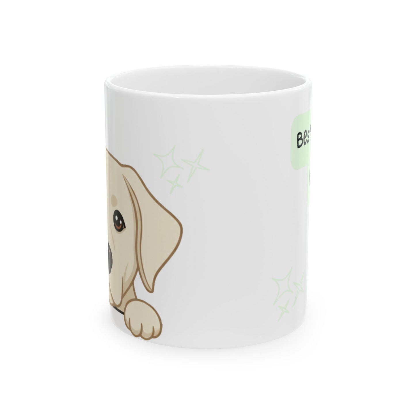Lab Peek-a-Boo Mug | Best Labrador Retriever Mama Gift