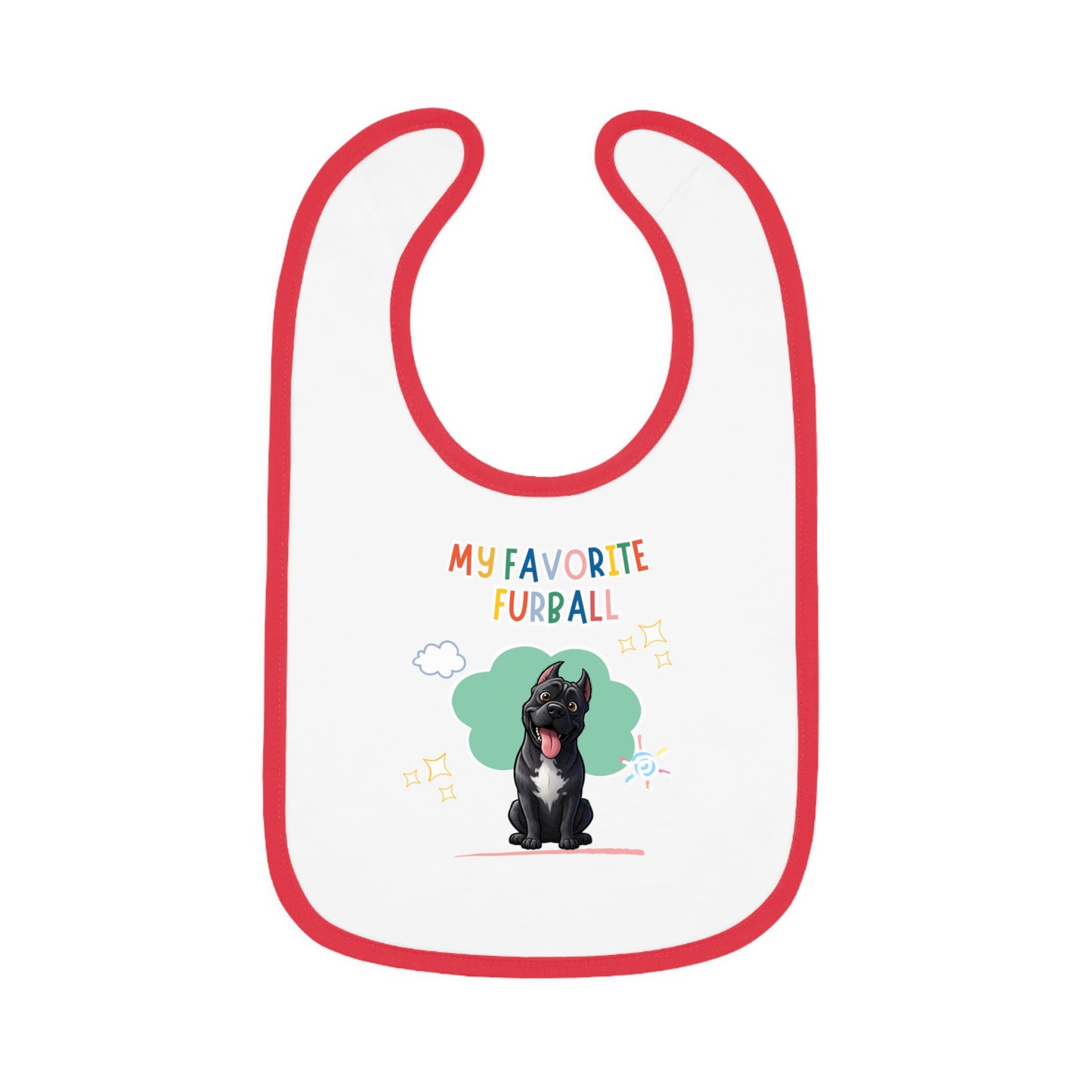 Cane Corso Favorite Furball Baby Bib