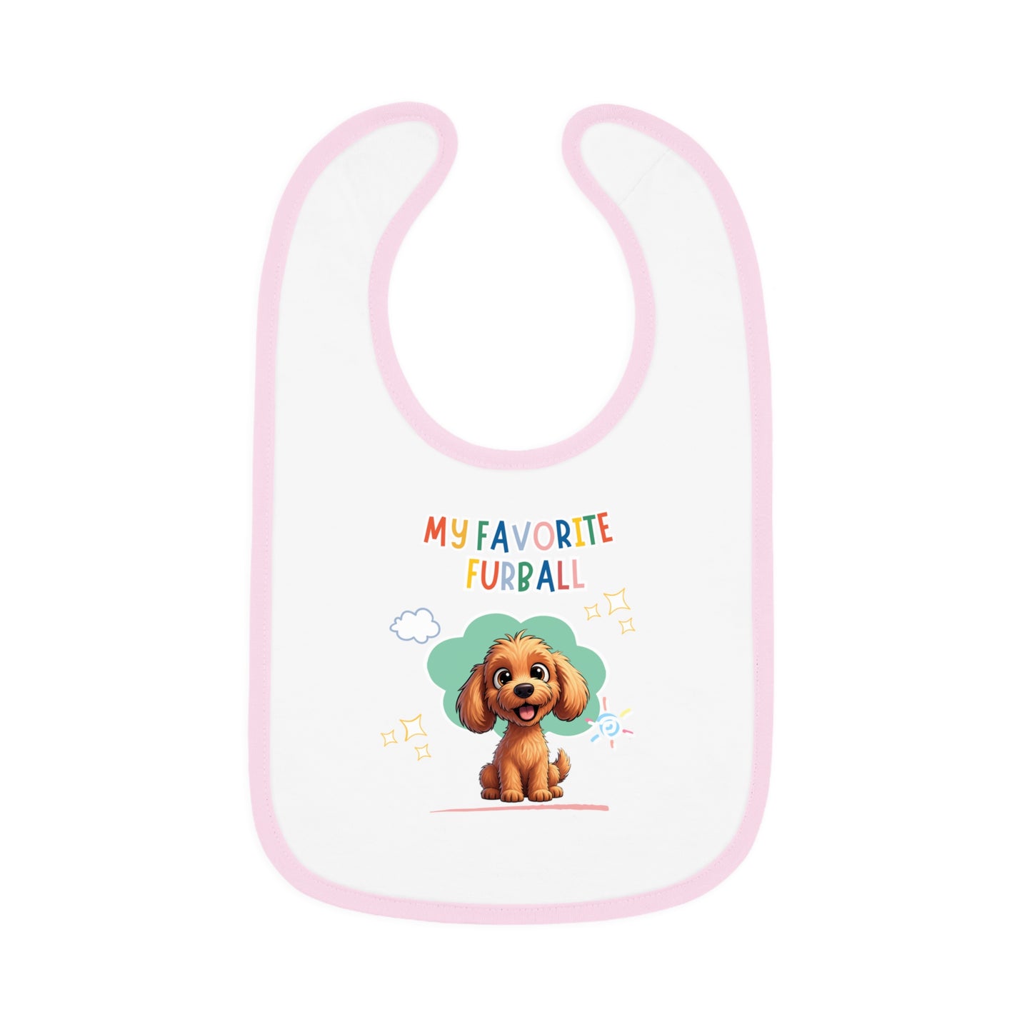 Doodle Favorite Furball Baby Bib