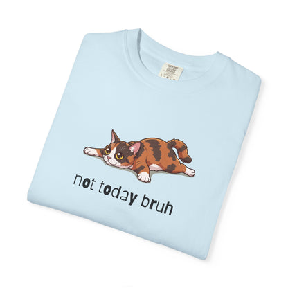 Short hair tortoiseshell cat Not Today Bruh T-Shirt