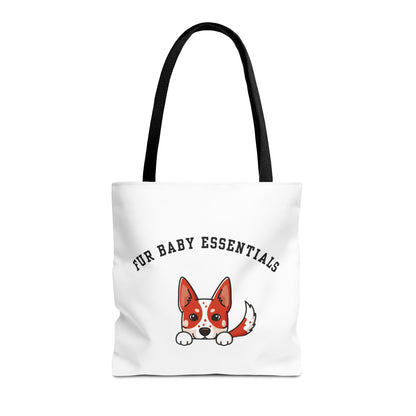Red Heeler FurBaby Tote Bag