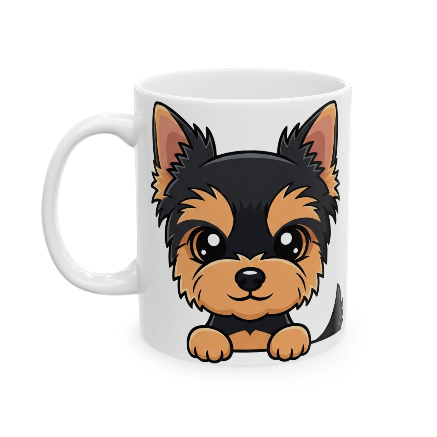 Yorkshire Terrier Peek-a-Boo Mug | Best Yorkie Daddy Gift