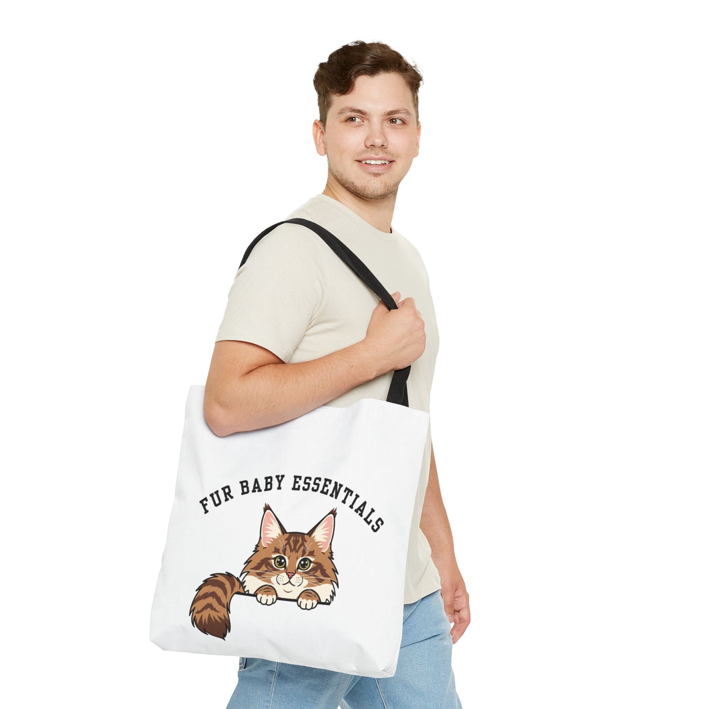 Norwegian Forest FurBaby Tote Bag