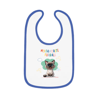 Ragdoll Favorite Furball Baby Bib