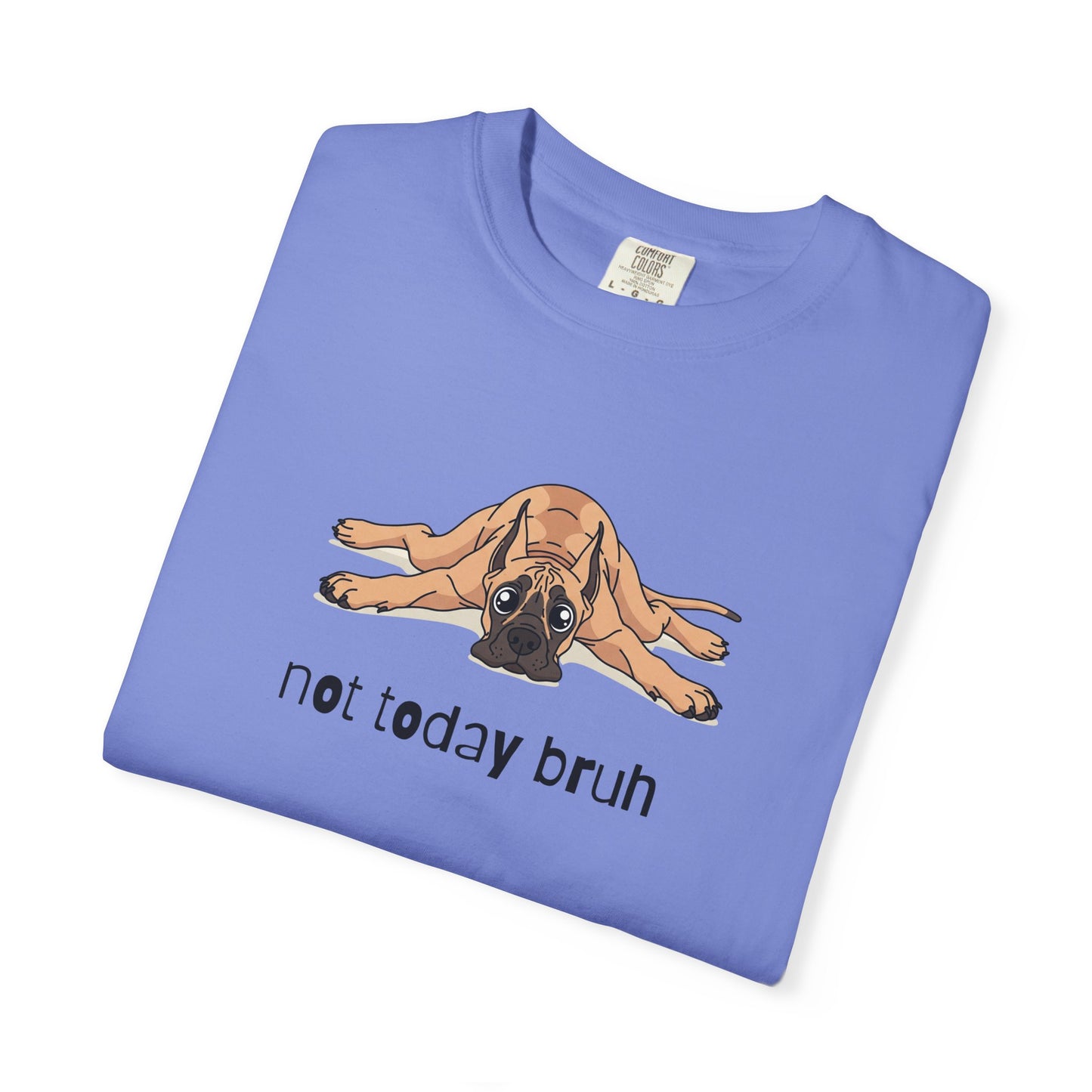 Great Dane Not Today Bruh T-Shirt