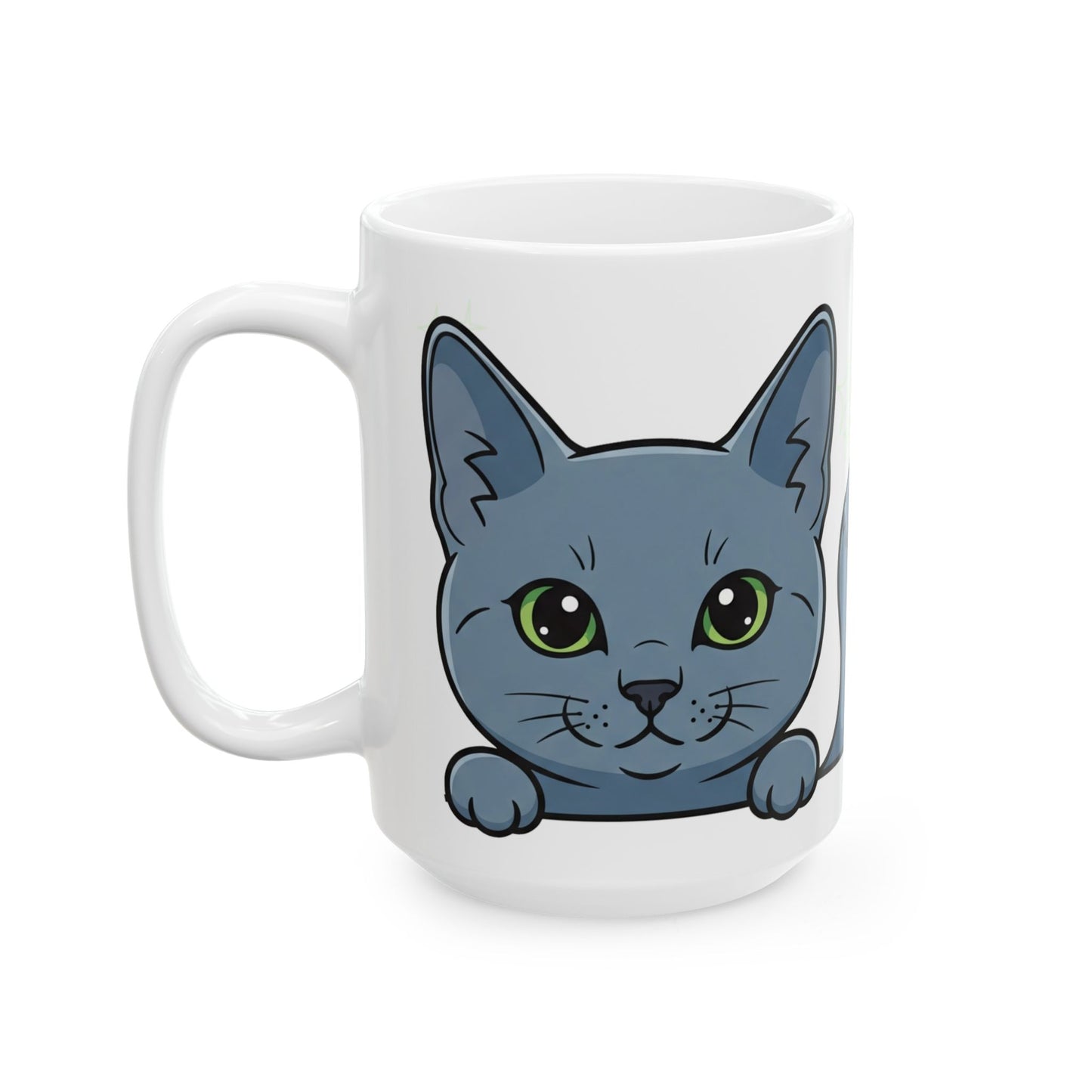 Cat Peek-a-Boo Mug | Best Cat Mama Gift