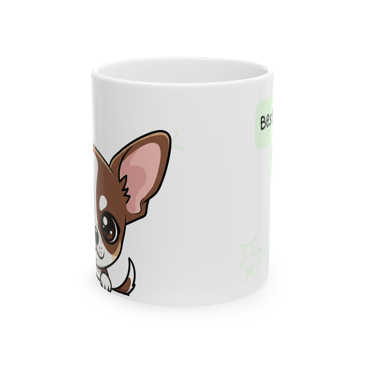 Chihuahua Peek-a-Boo Mug | Best Chihuahua Daddy Gift