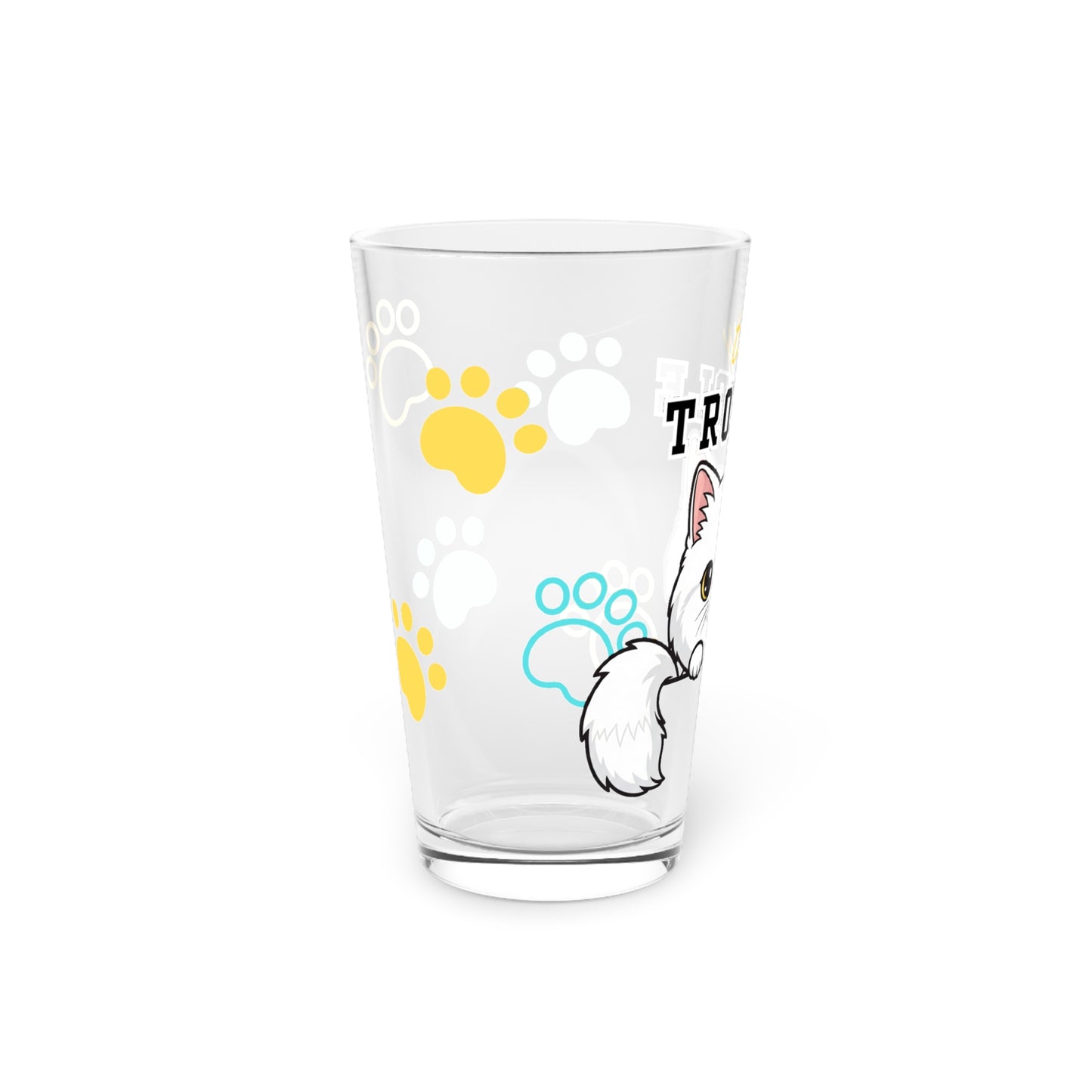 Persian Tiny Trouble Pint Glass