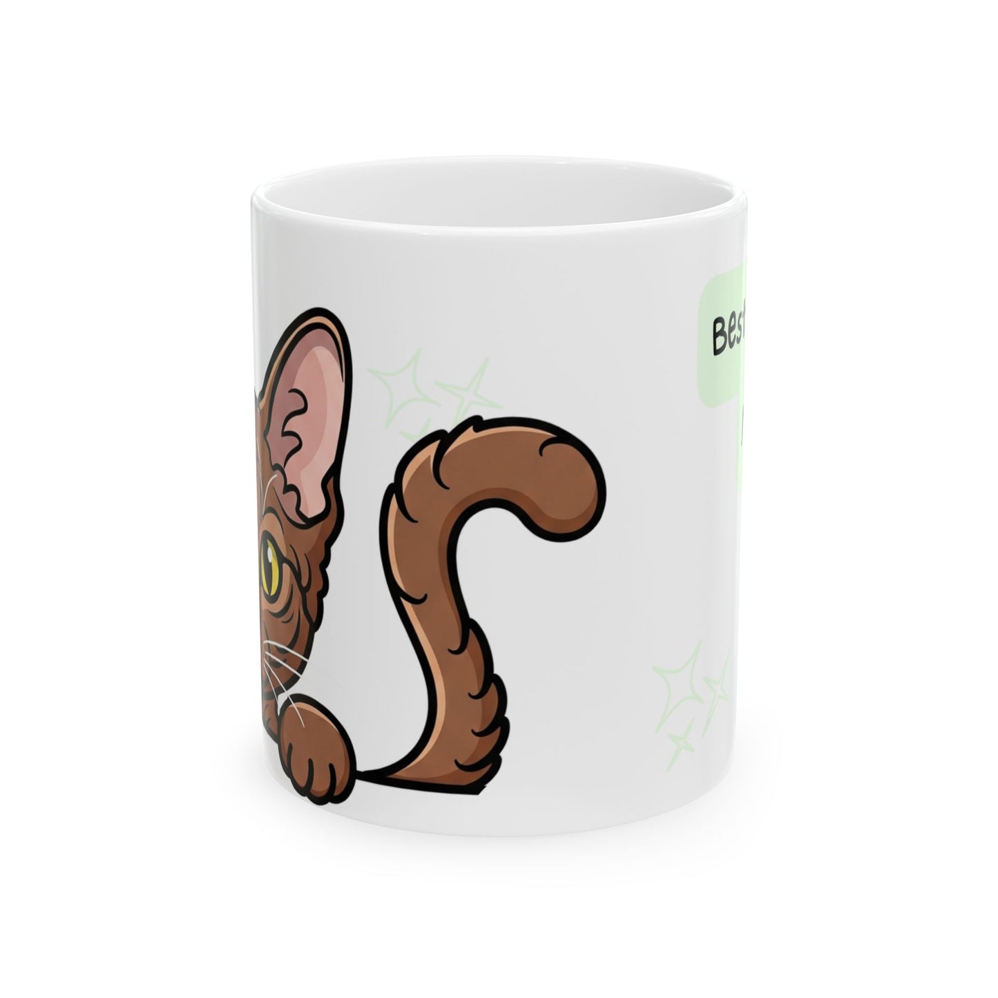 LaPerm Peek-a-Boo Mug | Best LaPerm Mama Gift