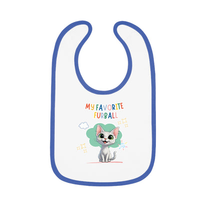 Devon Rex Favorite Furball Baby Bib