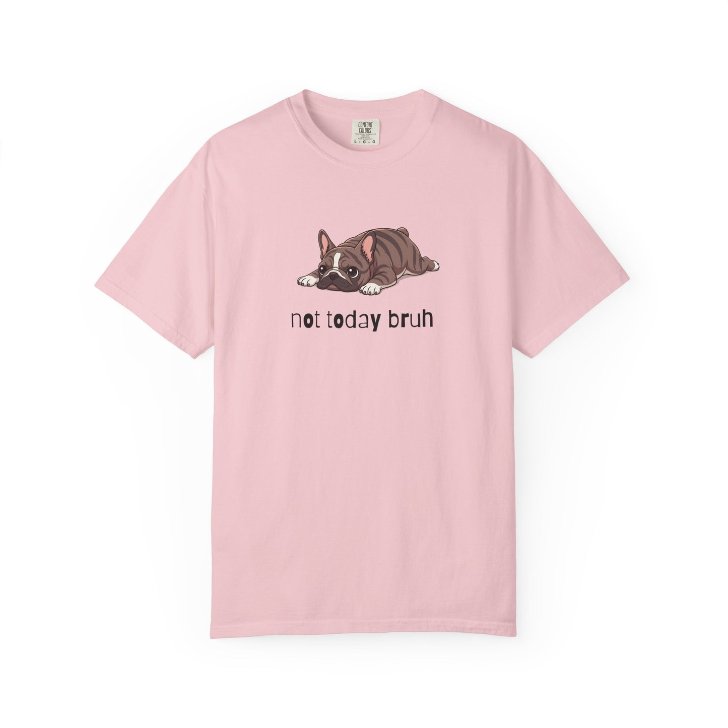 Frenchie Not Today Bruh T-Shirt