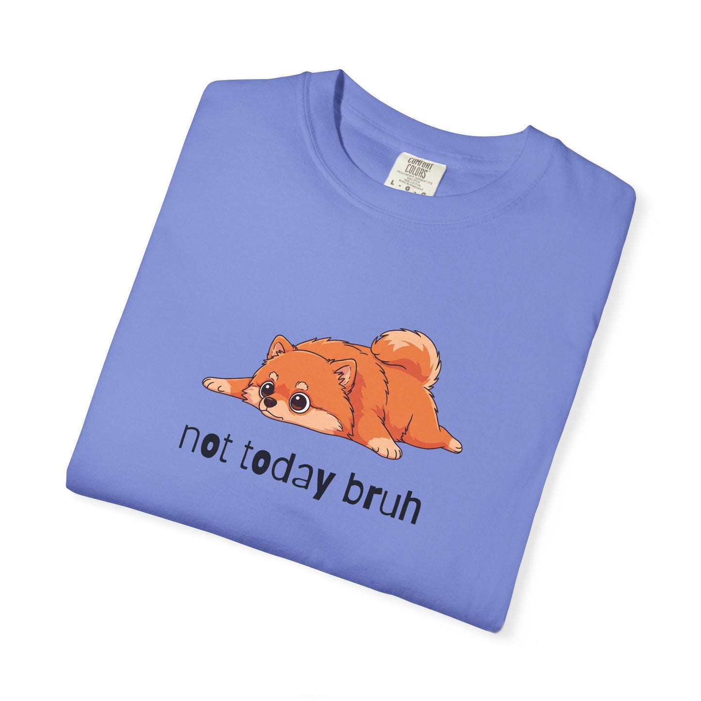 Pomeranian Not Today Bruh T-Shirt