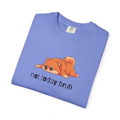 Pomeranian Not Today Bruh T-Shirt