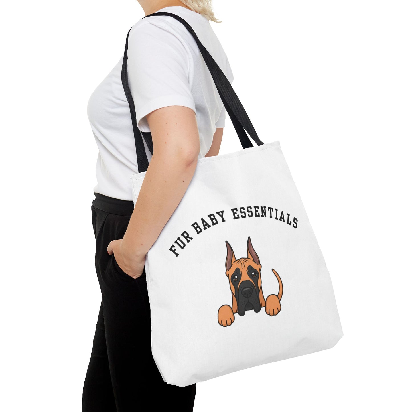 Great Dane FurBaby Tote Bag