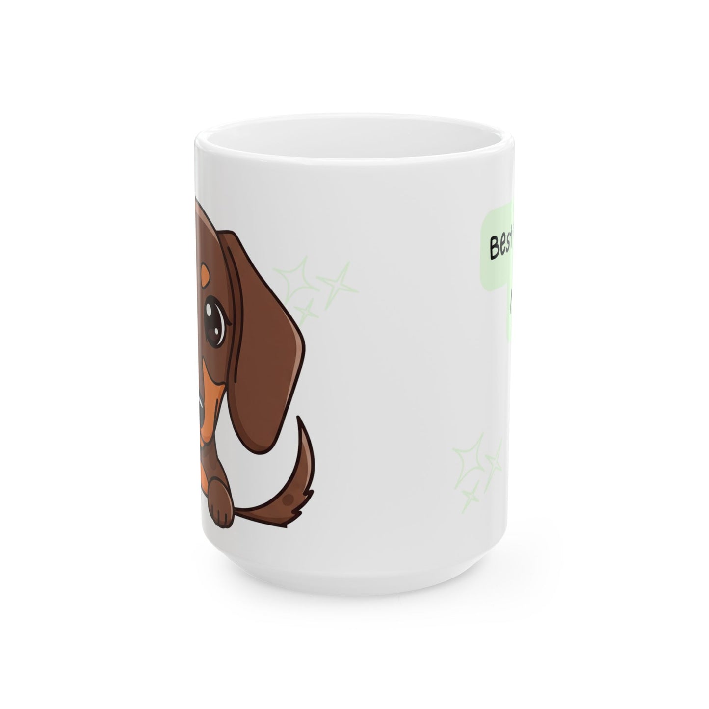 Dachshund Peek-a-Boo Mug | Best Weenie Mama Gift