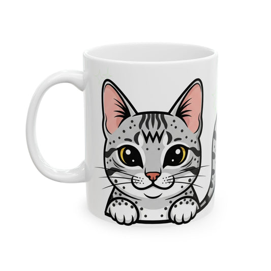 Egyptian Mau Peek-a-Boo Mug | Best Egyptian Mau Mama