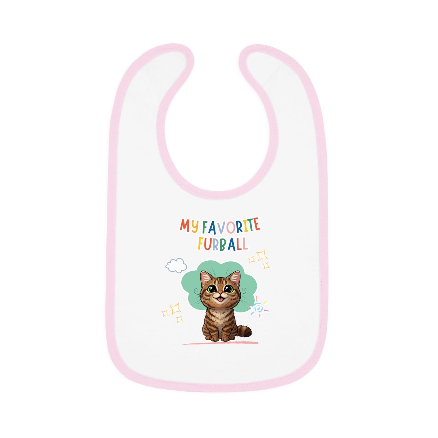 LaPerm Favorite Furball Baby Bib