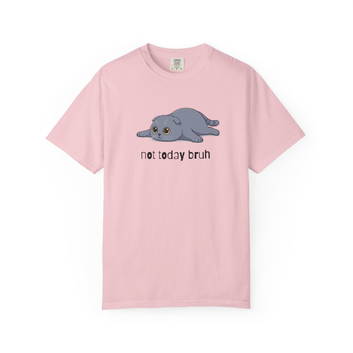 Scottish Fold Not Today Bruh T-Shirt