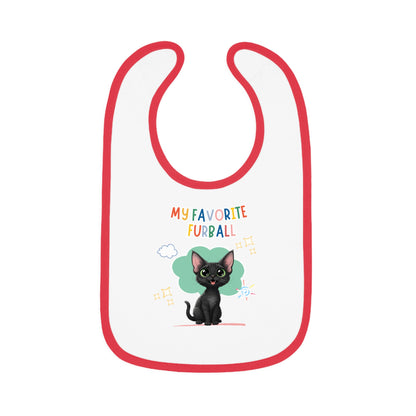 Devon Rex Favorite Furball Baby Bib