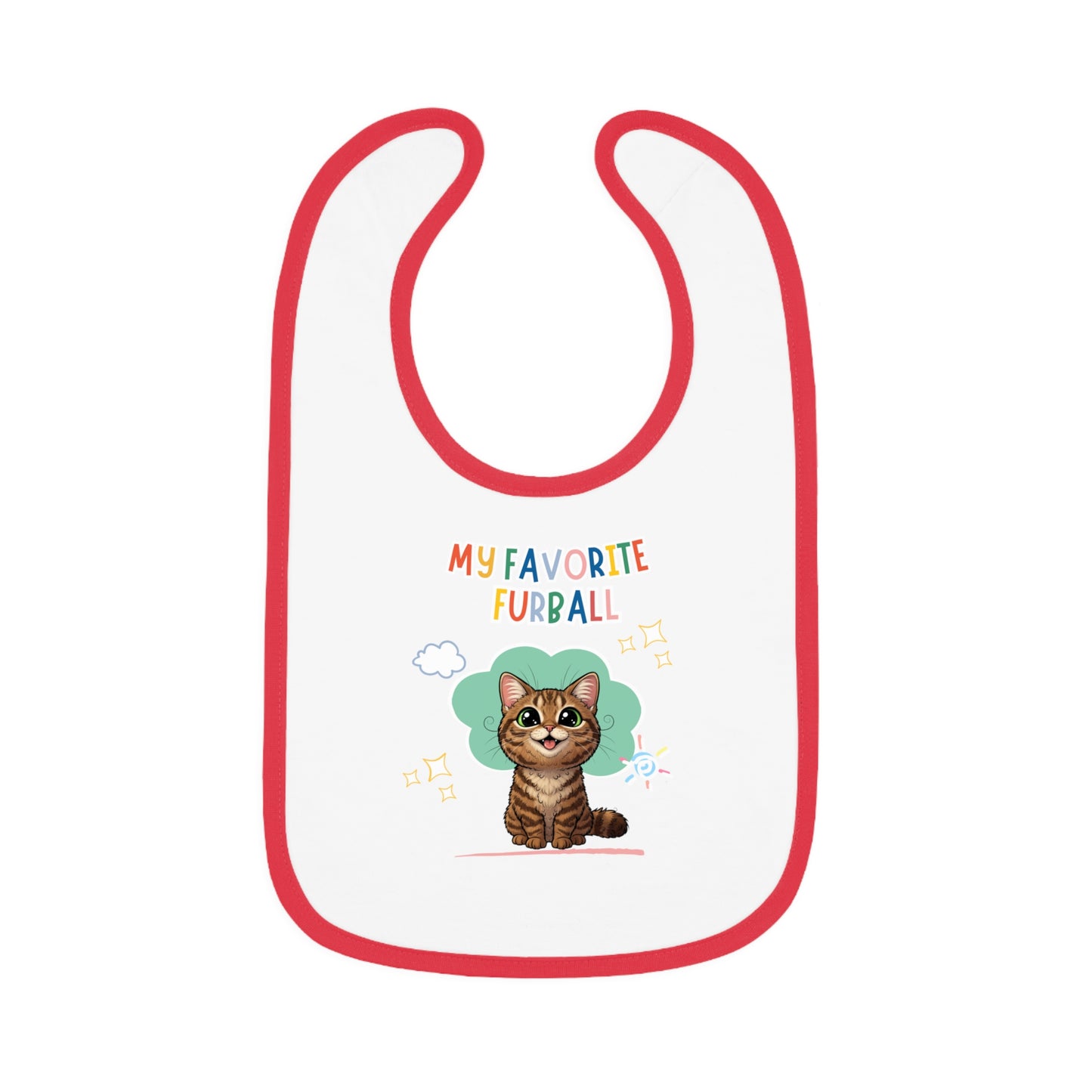 LaPerm Favorite Furball Baby Bib