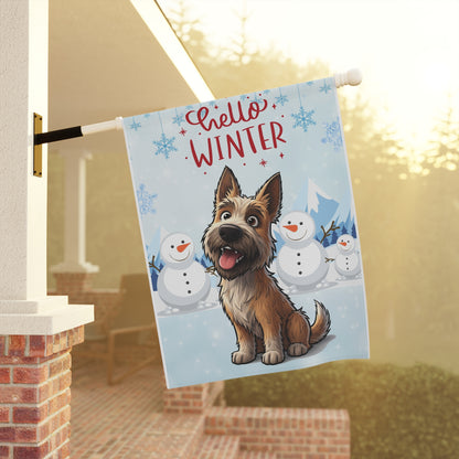 Berger Picard Hello Winter Garden Banner
