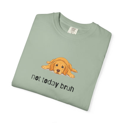 Golden Retriever Not Today Bruh T-Shirt