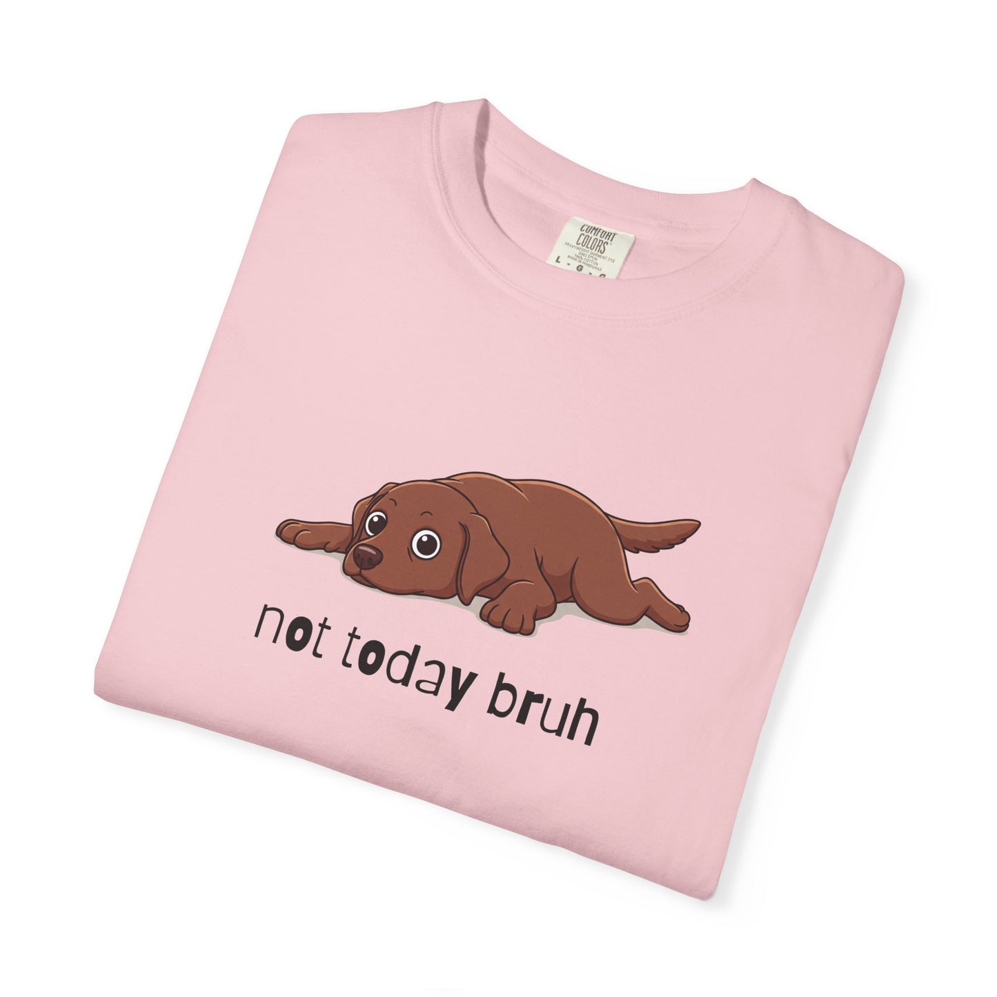 Labrador Not Today Bruh T-Shirt